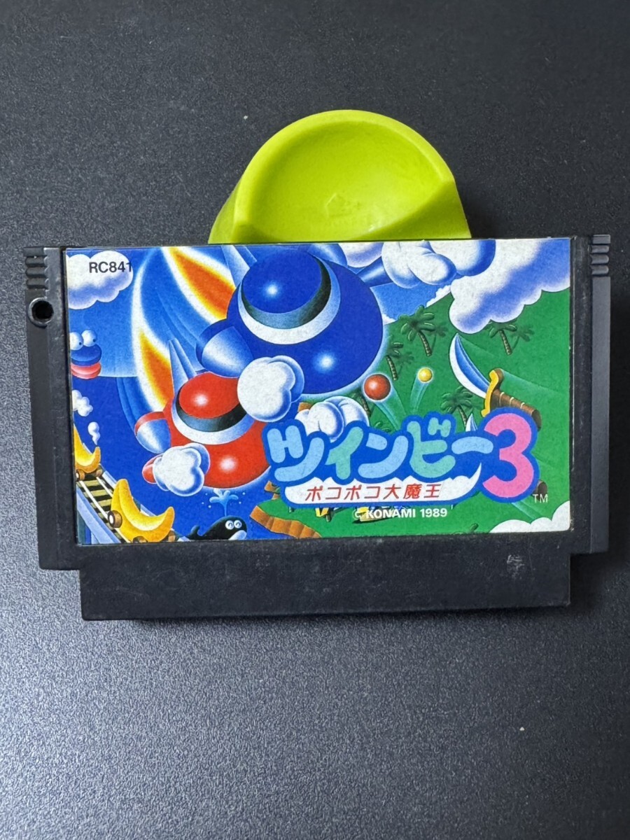 ツインビー3 ポコポコ大魔王 ファミコンソフト FC ファミコン拍卖