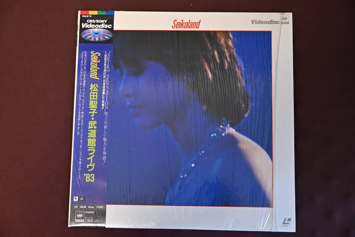 【送料無料】LD レーザーディスク 松田聖子 武道館ライヴ'83拍卖
