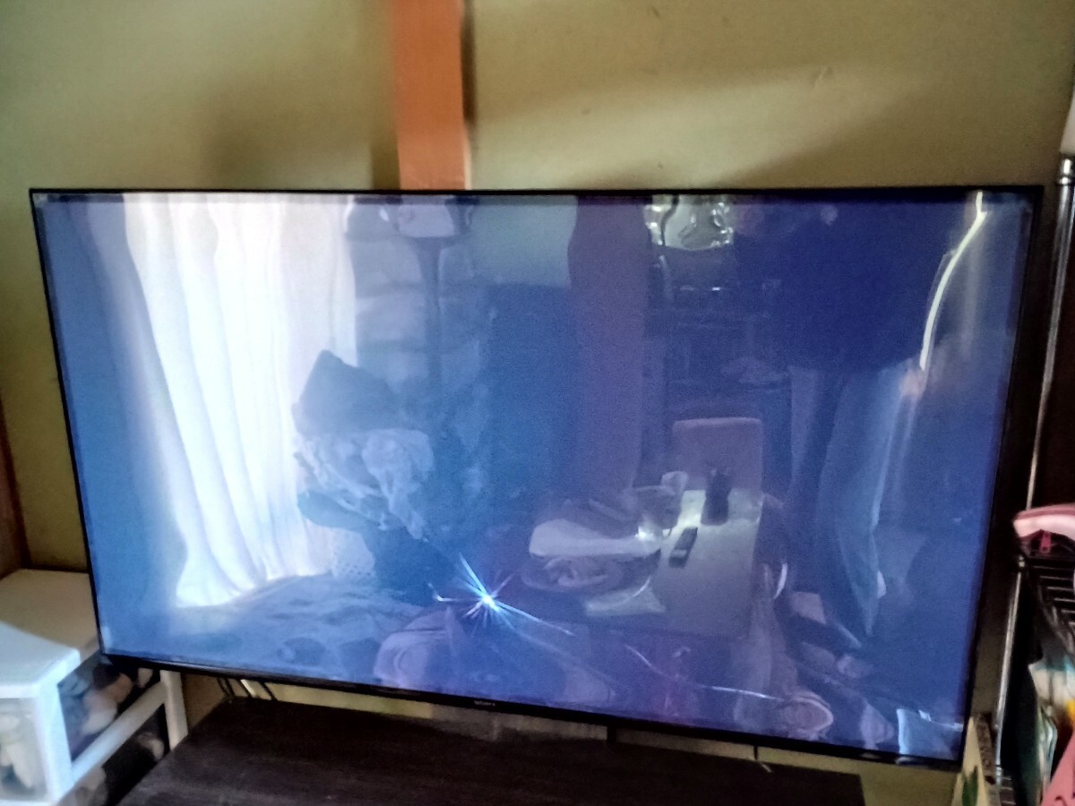 引取限定 55インチ ソニー BRAVIA XRJ-55X90J 液晶破損 直下型LED 2023モデル 4K SONY テレビ拍卖