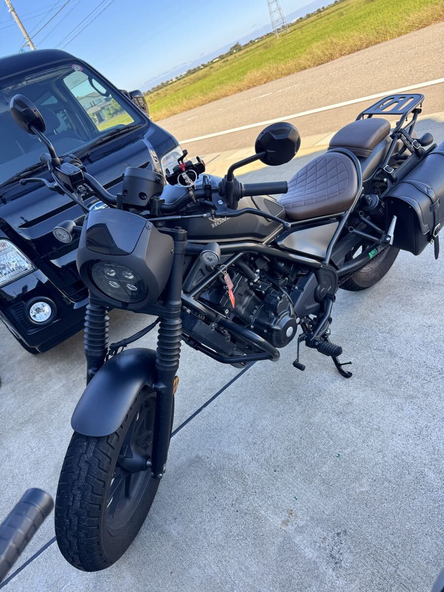 ホンダ Rebel (レブル) 250Sエディション マットブラックxブラウンシート拍卖