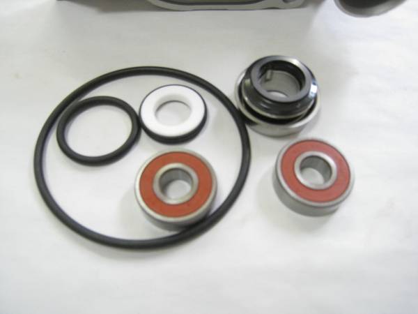 ウォーターポンプ オーバーホールセット5点 EA360 ステップバン SA360 ライフ Z360水冷 共通で使用可能 水冷用 ホンダ 旧車拍卖