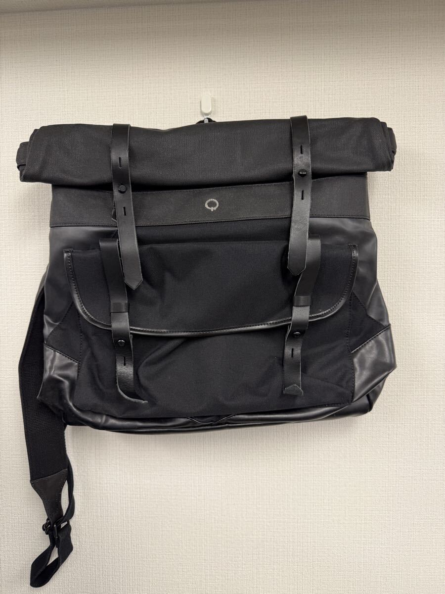 未使用 STIGHLORGAN. スティグローガン ロンハーマン 取扱 RAAN MID ROLLTOP バッグパック ロールトップ リュック/キャンバス/ 黒ブラック拍卖