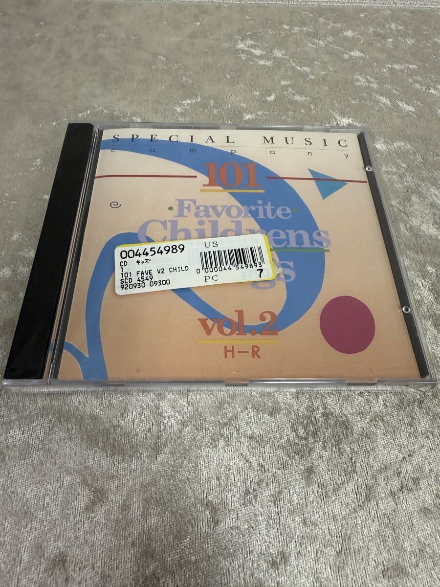【キッズ 英語】 新品 未開封 CD 101 Favorite Childrens Songs Vol.2 H-R. Special Music Company拍卖