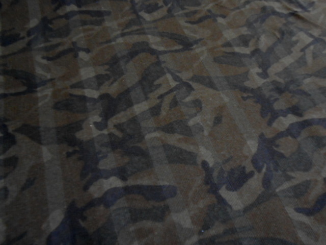 特価☆綿迷彩柄プリントニット生地・2M☆No65拍卖