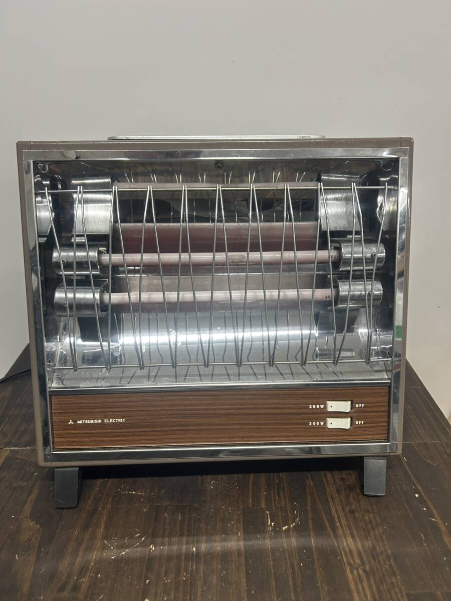 O-1848 昭和レトロ 三菱ストーブ MITUBISHI 電気ストーブ ヴィンテージ拍卖