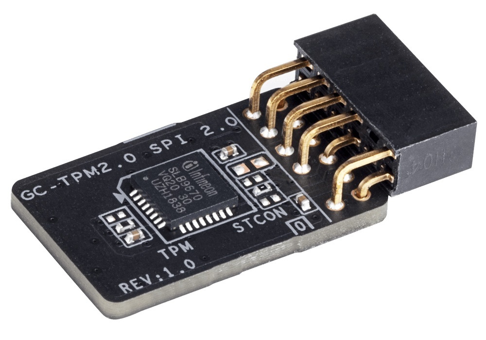 【純正品】 GIGABYTE GC-TPM2.0 SPI 2.0 TPM Module 12-1PIN Windows Bitlocker 暗号化 マザーボード用 セキュリティチップモジュール拍卖