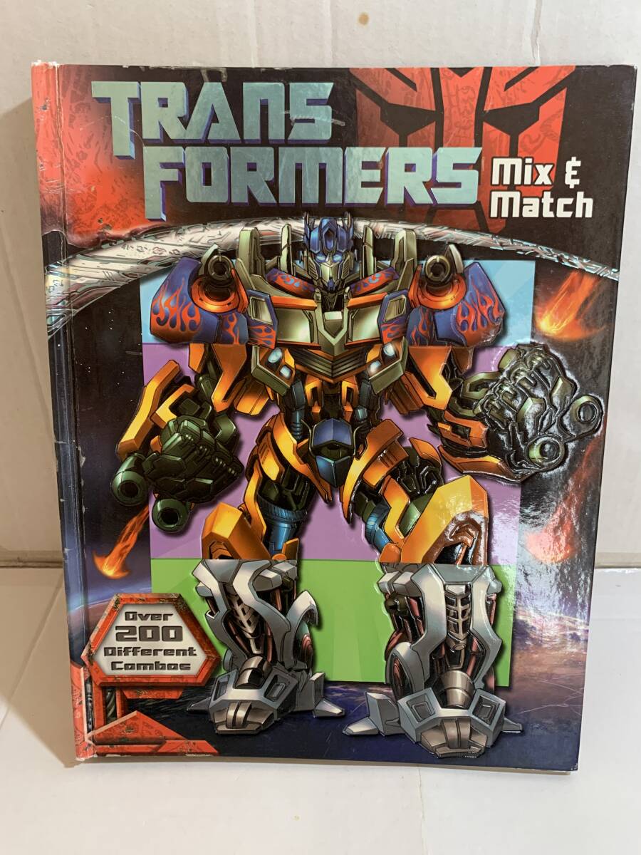 TRANSFORMERS REVENGE OF THE FALLEN Mix&Match トランスフォーマー 洋書絵本拍卖