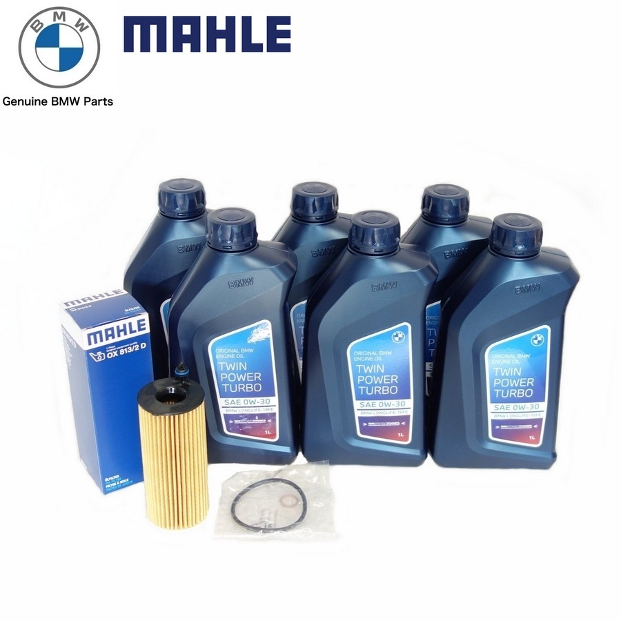 F30 F31 F34 (LCI) 320d B47 エンジン オイルフィルター 純正エンジンオイル6本セット 0W-30 LL19FE 11428575211拍卖