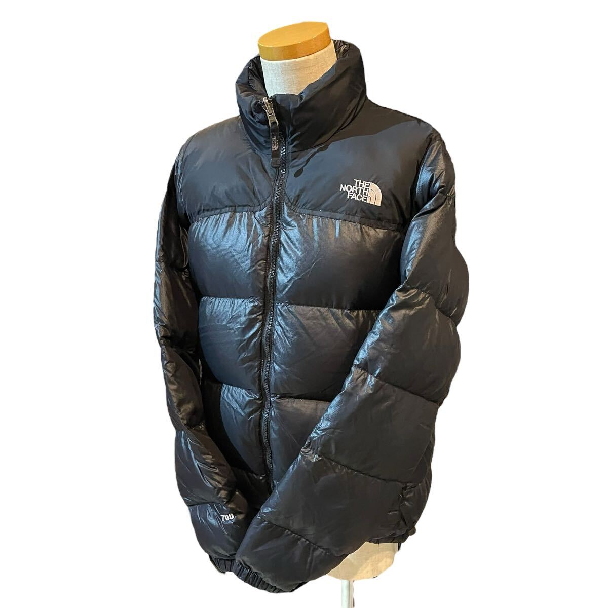 ノースフェイス ヌプシ ダウンジャケット THE NORTH FACE ブラック M 85 アウトドア 拍卖