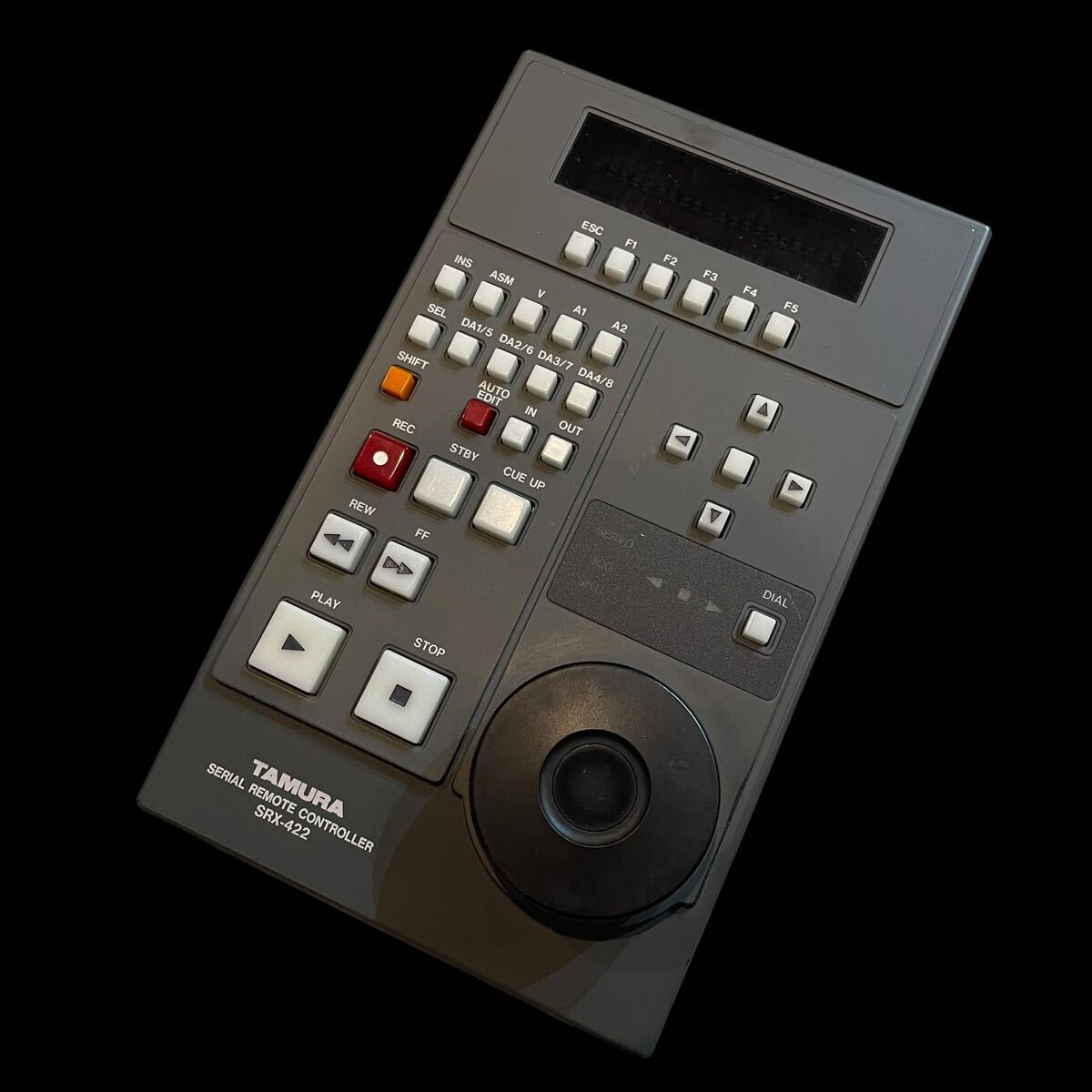 TAMURA SERIAL REMOTE CONTROLLER SRX-422 タムラ ビデオ編集システム シリアルリモートコントローラー ジャンク拍卖