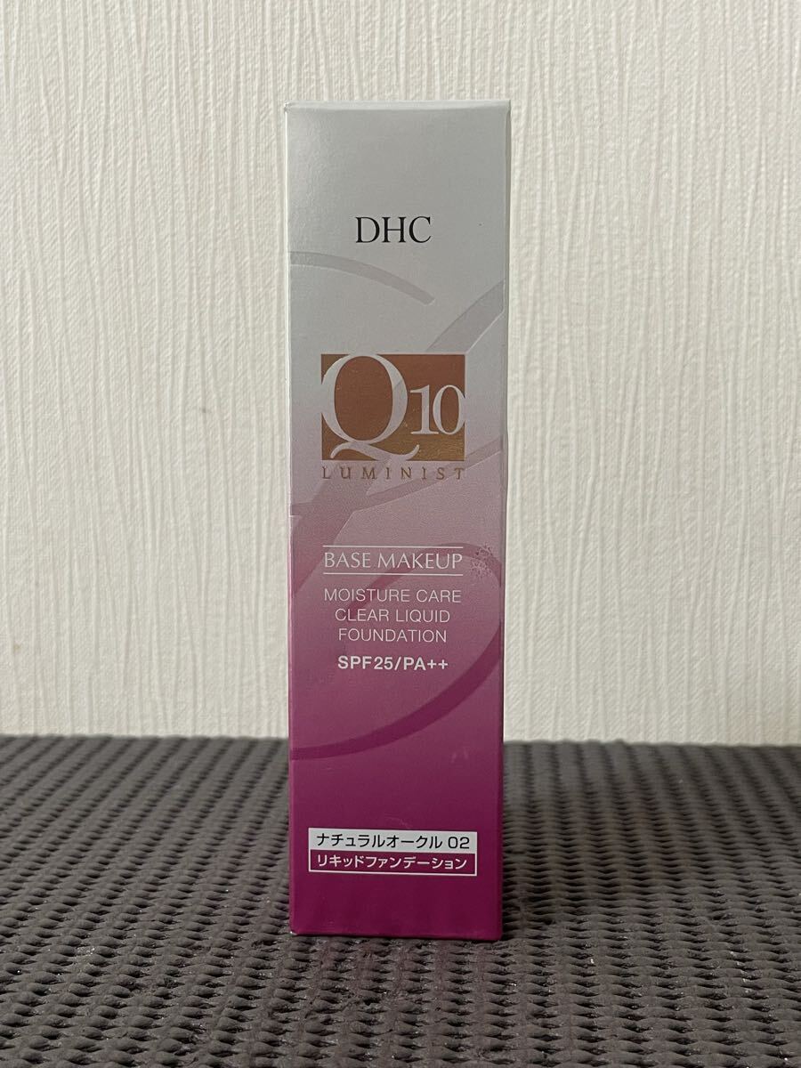 N5I252◆新古品◆ DHC モイスチュアケア クリアリキッドファンデーション ナチュラルオークル02 40g拍卖