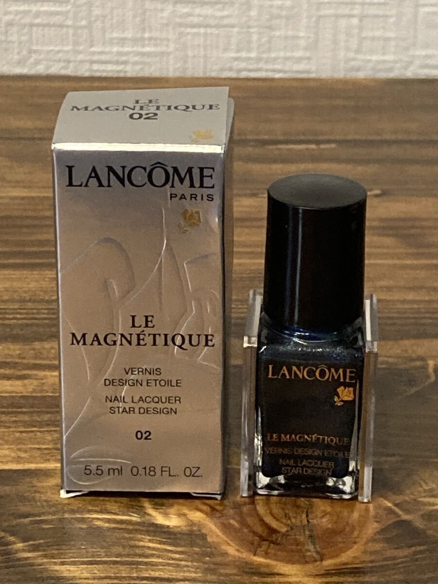 I5J416◆ ランコム LANCOME ル マグネティック 02 ブルー エニグマ ネイルエナメル ネイルカラー 5.5ml拍卖