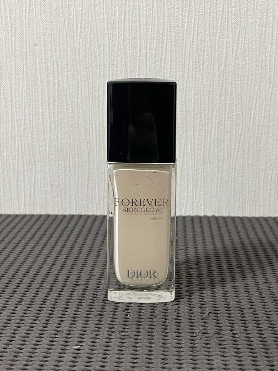 N5J395◆ クリスチャンディオール ディオールスキン フォーエヴァー フルイド グロウ 00 リキッドファンデーション 30ml拍卖