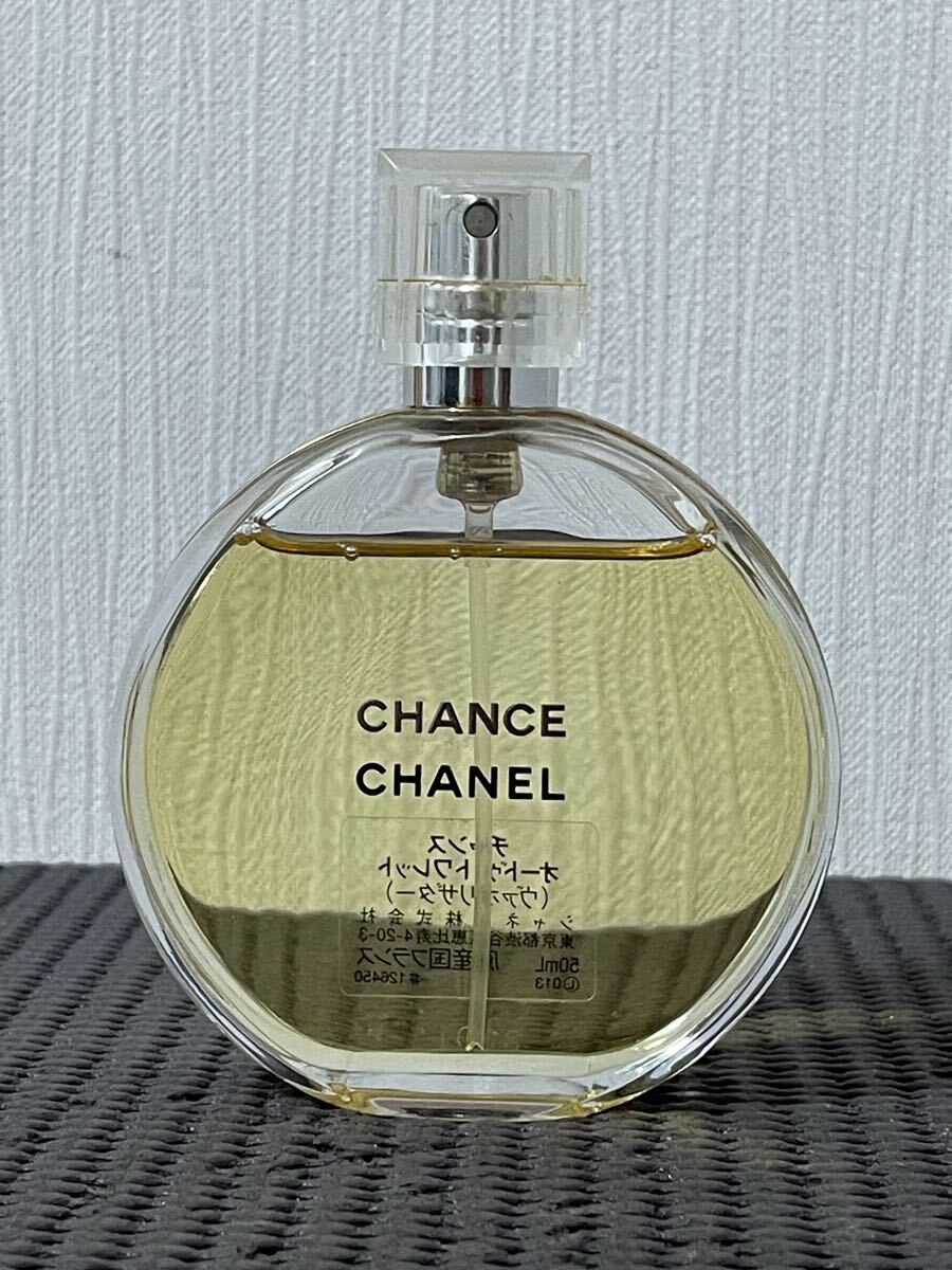 N5J403◆ シャネル チャンス オードトワレ EDT 香水 50ml拍卖