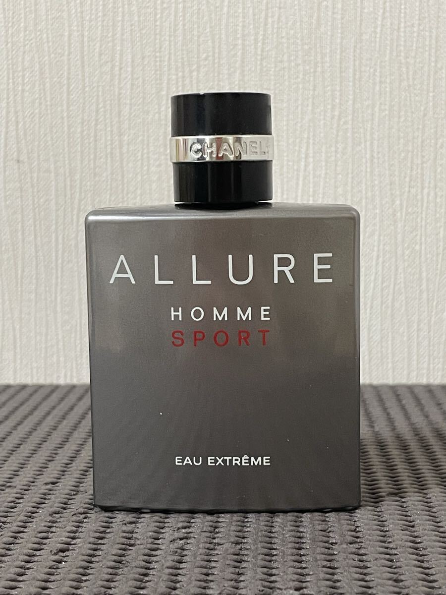 N5J412◆ シャネル アリュール オム スポーツ オードトワレ EDT 香水 50ml拍卖