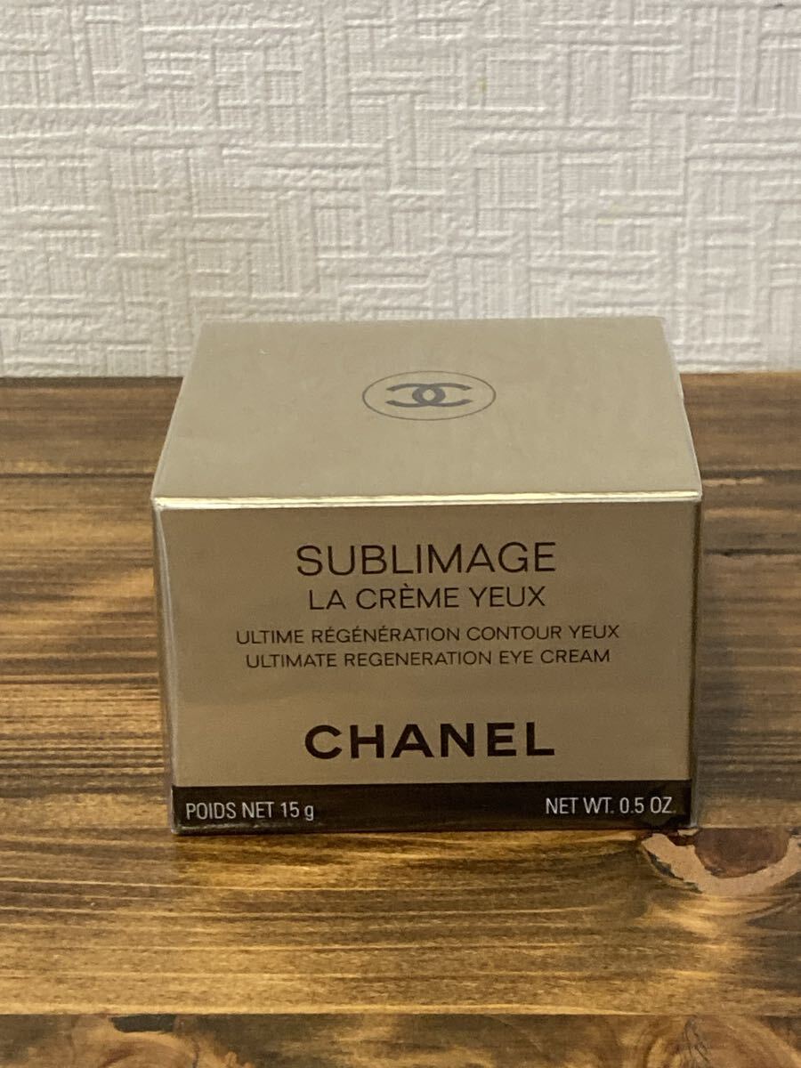 I5J450◆新古品◆ シャネル CHANEL サブリマージュ ラ クレーム ユー アイクリーム クリーム 15g拍卖