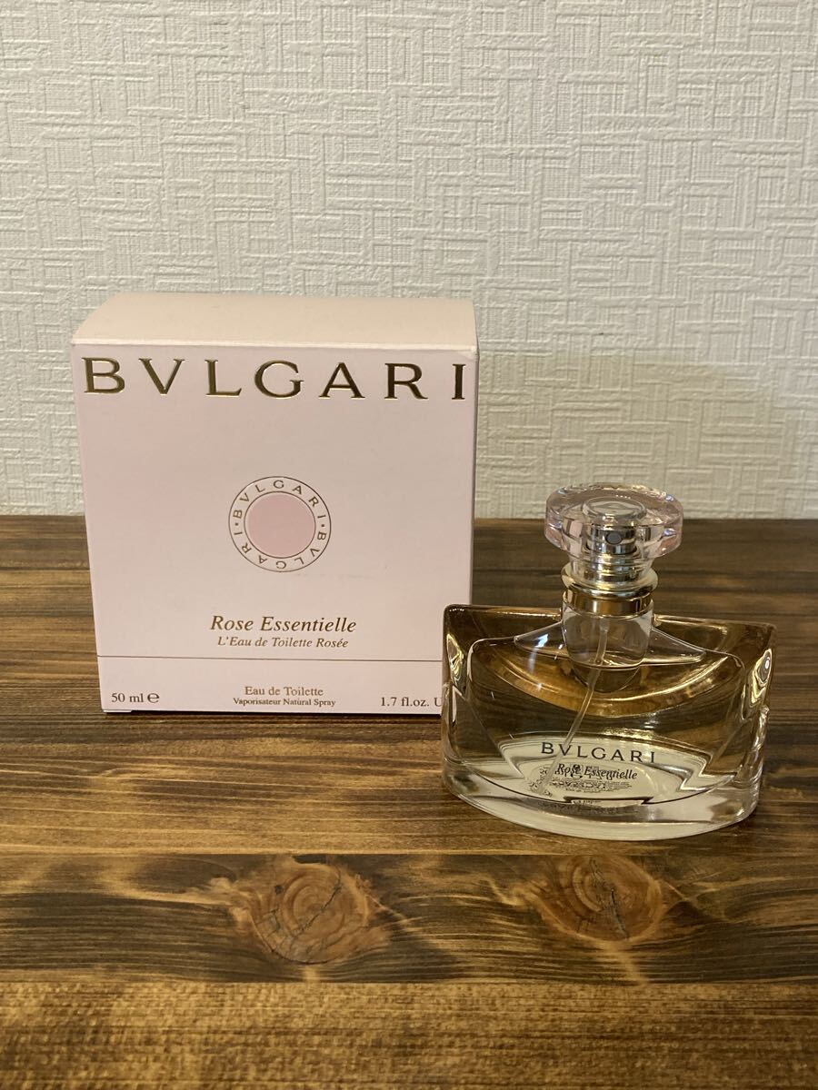 I5J456◆ ブルガリ BVLGARI ローズ エッセンシャル オードトワレ EDT 香水 50ml拍卖