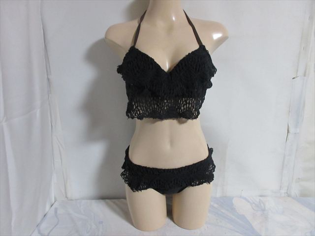 3605 ≪L≫ 未着用?ヒラエロ妖艶 厚カップ ビキニ 水着 定形外450円拍卖
