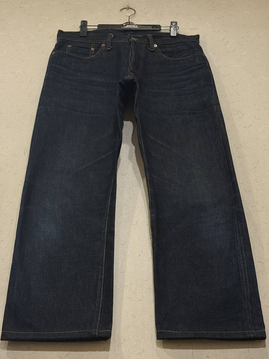 ※STUDIO D’ARTISAN ステュディオ・ダルチザン SD-103 セルビッチ デニムパンツ 日本製 濃紺 33 BJBE.AJ拍卖