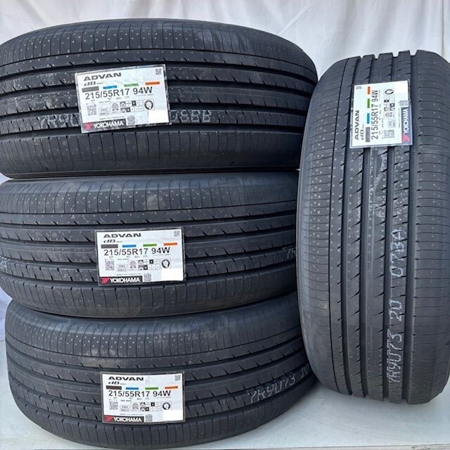 即納 最短翌日発送 2024年製以降 新品 ヨコハマ アドバンデシベル V553 215/55R17 94W 4本 ADVAN 国内正規品 個人宅OK 地域別送料無料拍卖