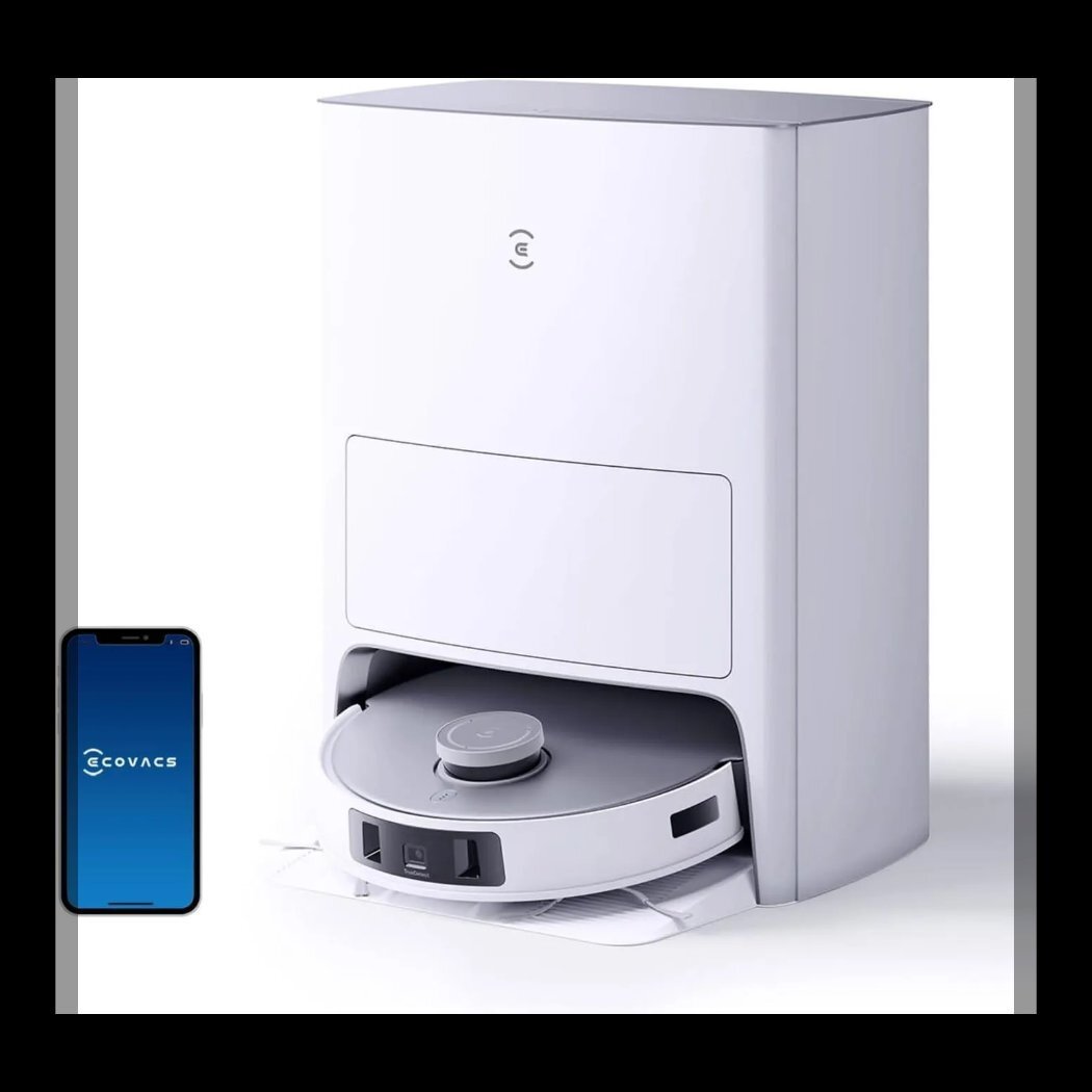 未開封・新品】ECOVACS エコバックス ロボット掃除機 DEEBOT T20 OMNI DLX23 ホワイト×シルバー 全自動掃除機拍卖