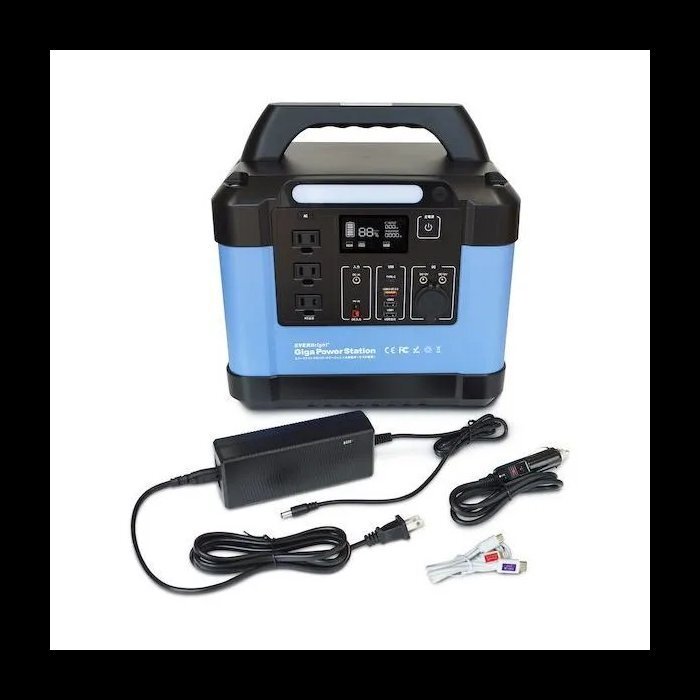 【新品・未開封】ポータブル電源 メテックス エバーブライト EVERBright ギガパワーステーション SSBGPS 35万mAh(1120Wh)拍卖