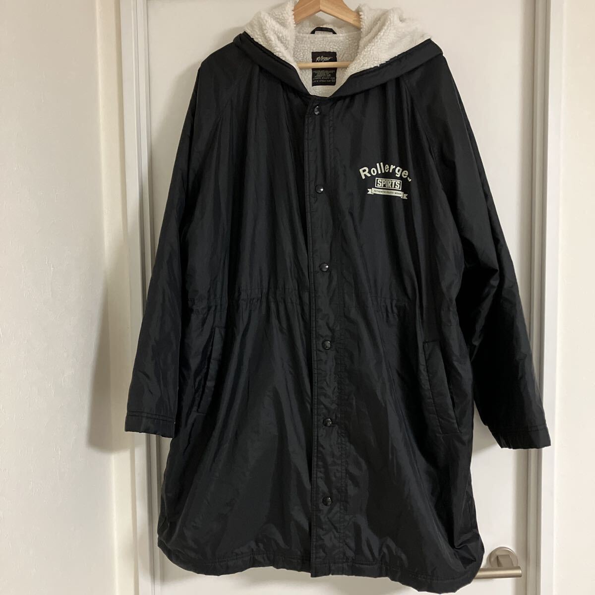 Roller Gear CANADA メンズ 中綿 裏ボア ハーフコート LLサイズ ベンチコート ジャケット ローラーギア カナダ拍卖