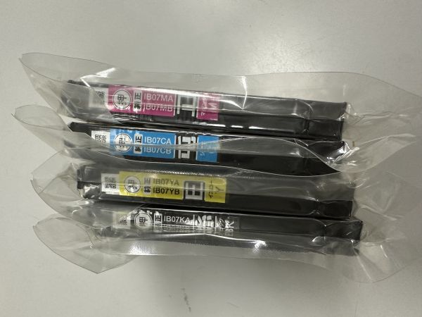 EPSON 純正インク IB07CL4A 4色セット 目印 : マウス 真空パック未開封 純正外紙箱なし アウトレット PX-M6010 FPX-M6011 FPX-S6010拍卖
