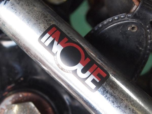 赤銀★イノウエハンドル用ステッカー当時物★新品リプロ★INOUE拍卖