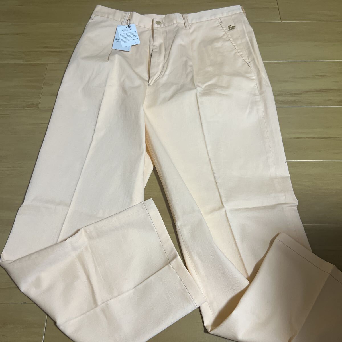 santafe パンツ ゴルフ ベージュピンク拍卖