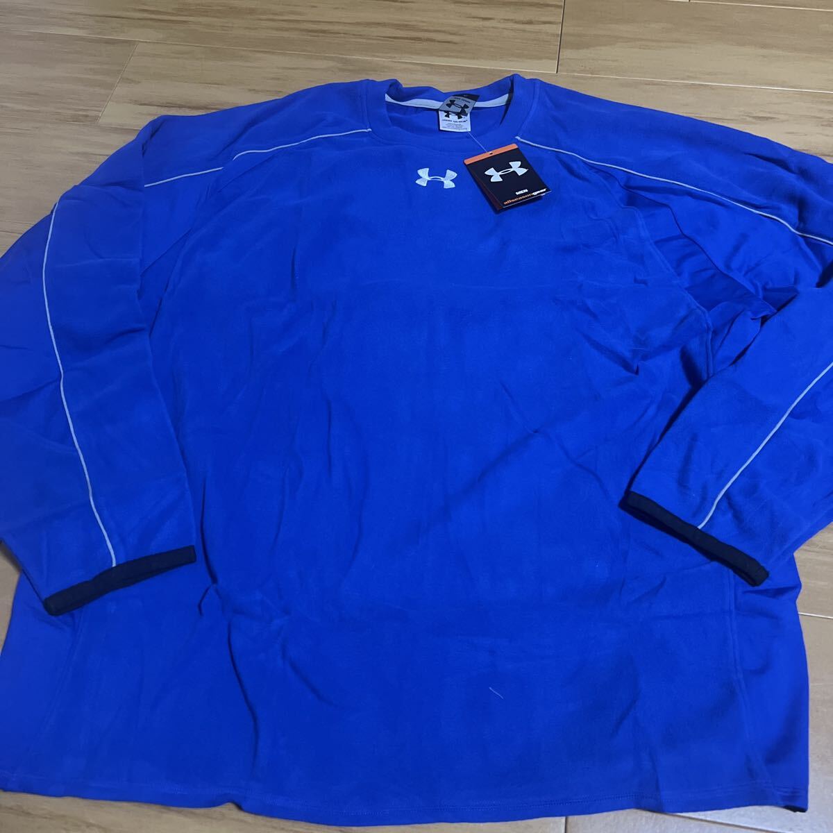 アンダーアーマー アンダーシャツ XL 青系拍卖