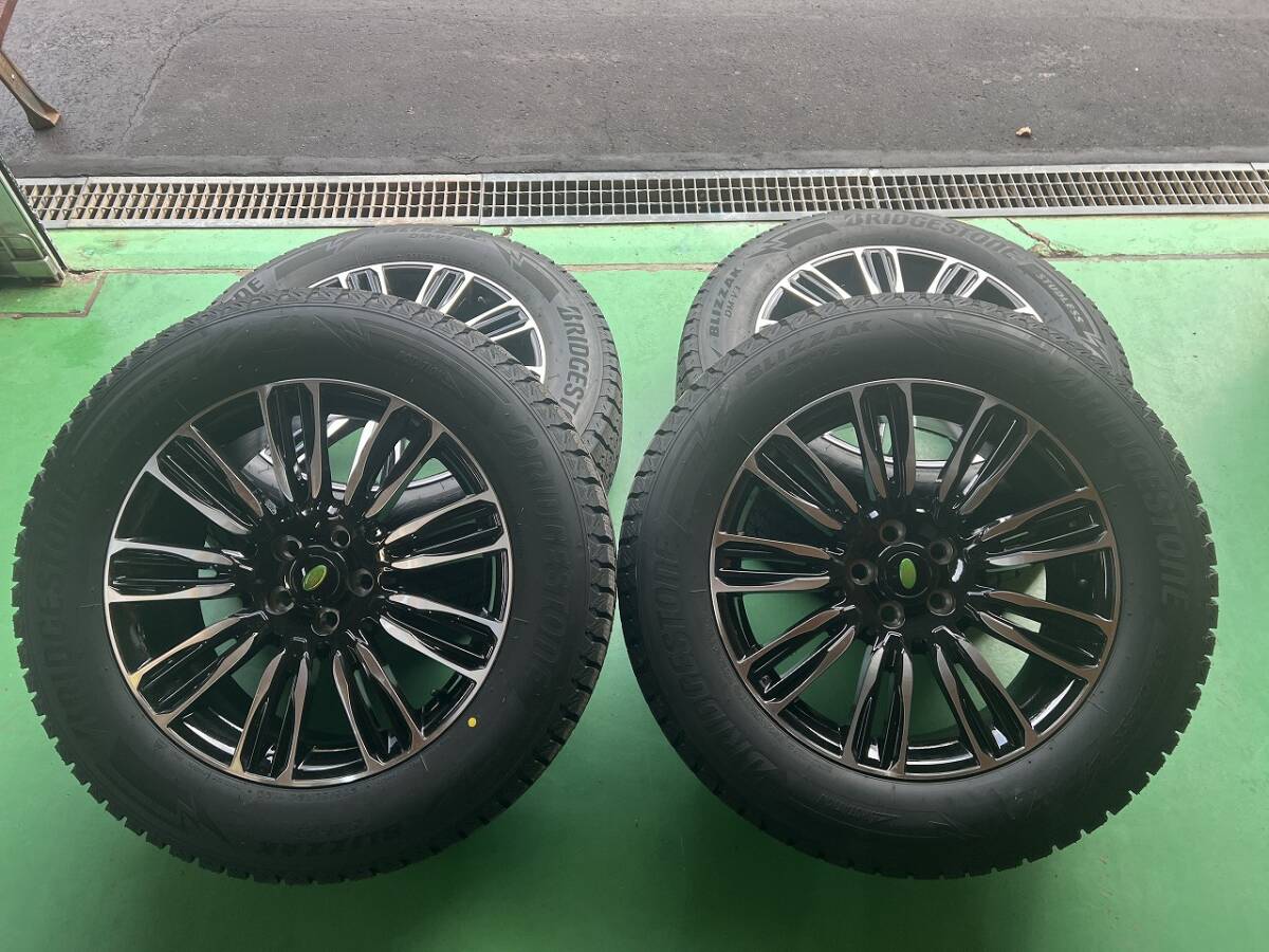 ランドローバー ディフェンダー265/60R20 20インチ専用ホイル BSスタッドレス バリ目拍卖