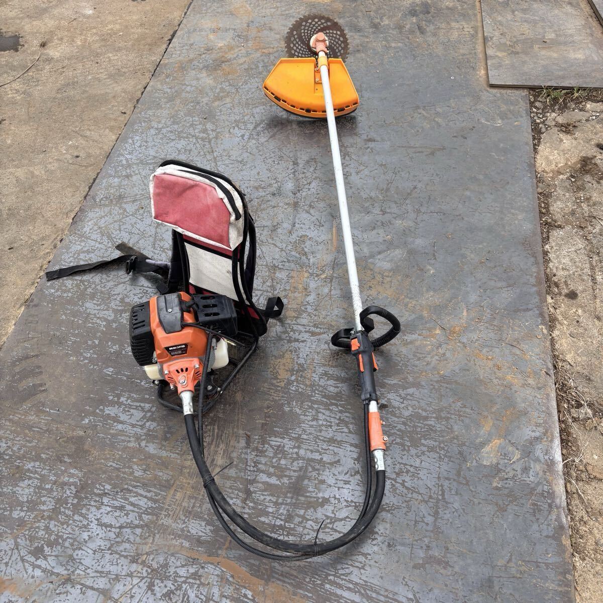 1スタ 始動確認 BRUSH CUTTER 背負式刈払機  草刈り機 刈払機 草刈機 KIORITZ 共立 MARUYAMA 丸山 makita マキタ ECHO エコー拍卖