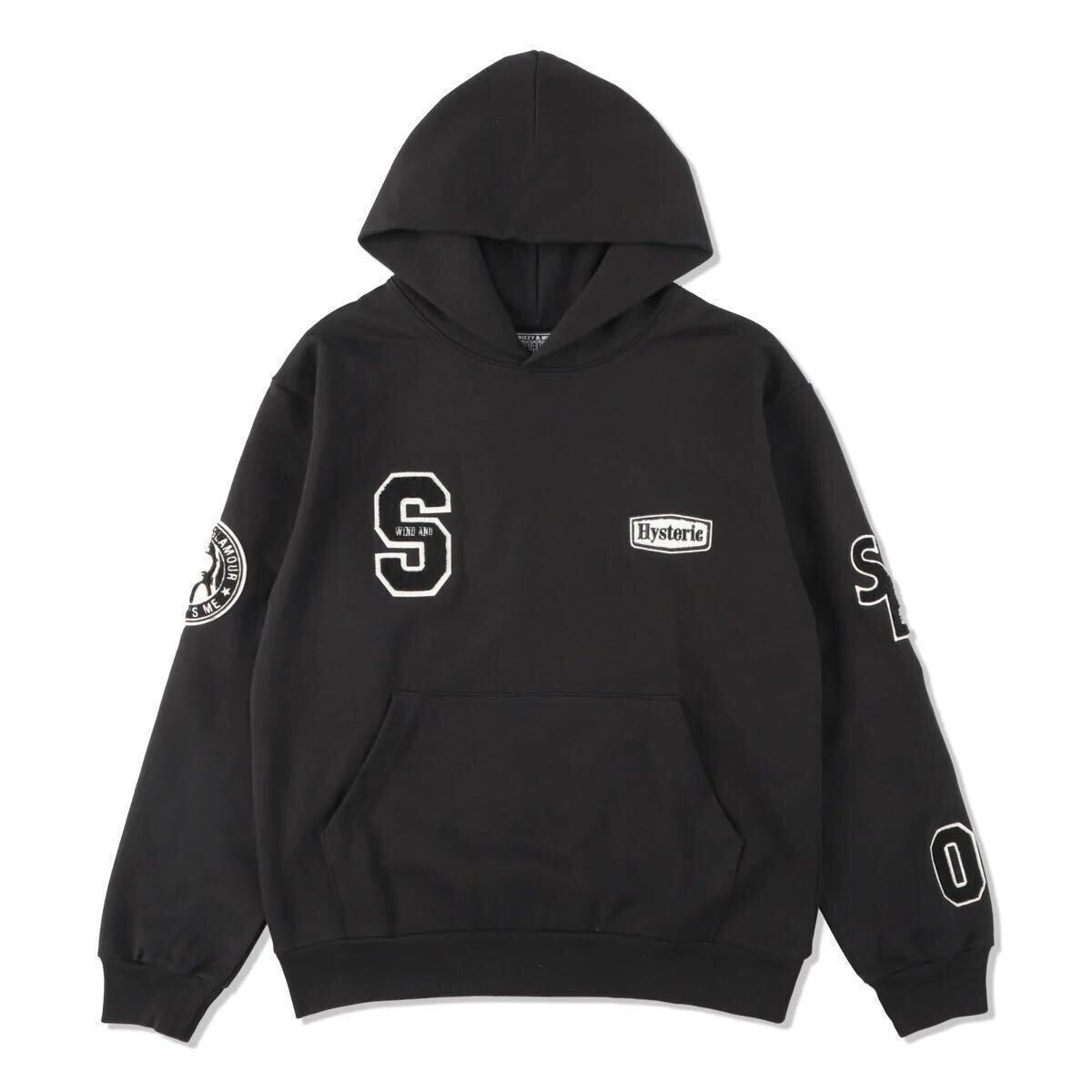 【新品未使用】 22AW 23 新品 WIND AND SEA HYSTRIC GLAMOUR ウィンダンシー ヒステリックグラマー VARSITY HOODIE フーディー スウェット拍卖