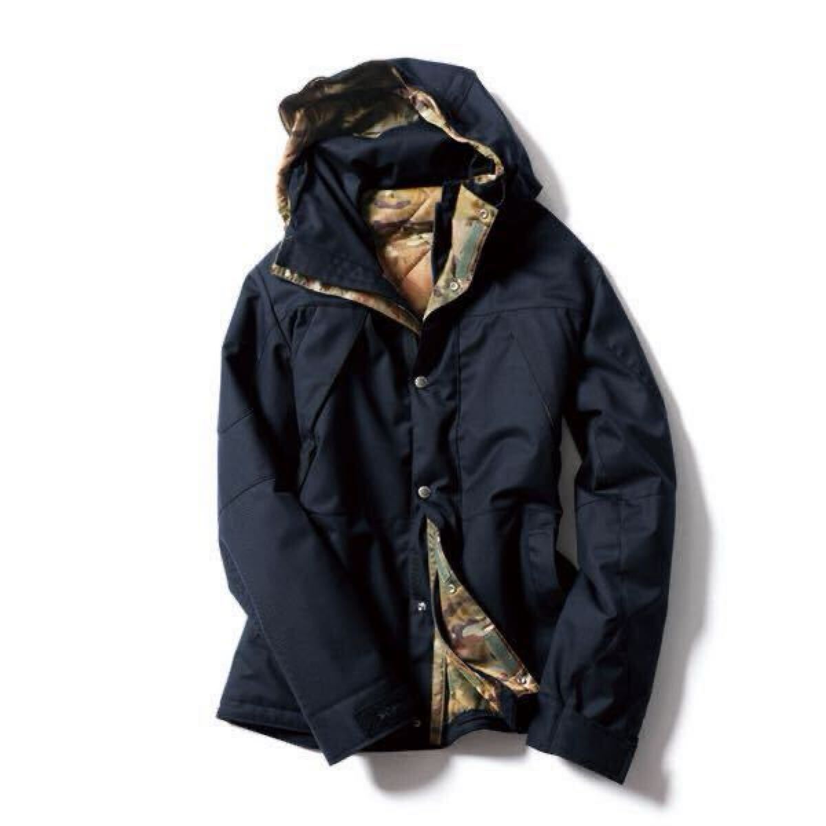 【シンサレート入り】 SOPHNET ソフネット 2LAYER WOOL MOUNTAIN PARKA マウンテンパーカー ブルゾン NAVY ネイビー 即決早い者勝ち拍卖