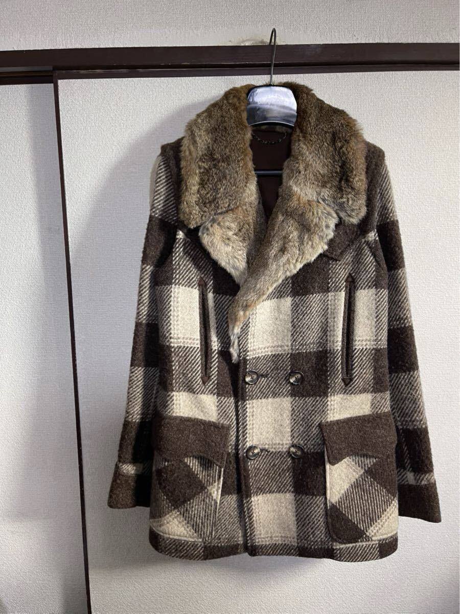 【希少!】 【良品】 NUMBER NINE ナンバーナイン FUR COAT ファーコート 即決早い者勝ち拍卖