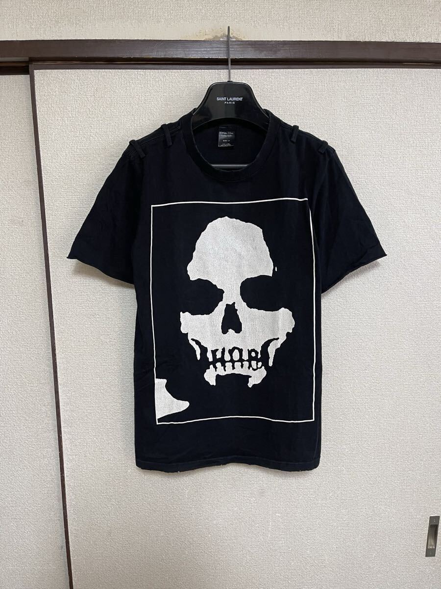 【即決】【送料最安360円】 NUMBER NINE ナンバーナイSKULL TEE Tシャツ カットソー 半袖 BLACK ブラック 黒色 即決早い者勝ち拍卖
