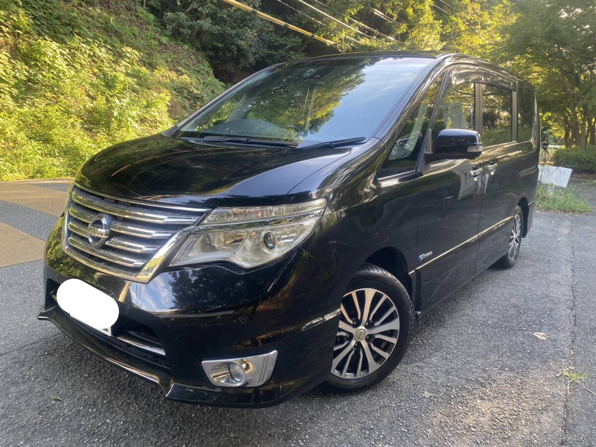 車検R9年10月まで!セレナ ハイウェイスター S-HV アドバンセーフP!インテリジェントアラウンドビューモニター!両側パワースライドドア拍卖