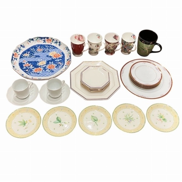 1円~最落なし ミキモト ノリタケ ジバンシィ ナルミ ロイヤルアーデン ブランド食器 和食器 洋食器 まとめ☆0309拍卖