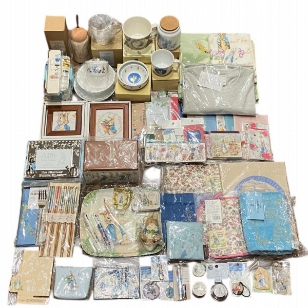 1円~最落なし ピーターラビット 食器 文房具 バッグ 小物 大量 まとめ 未使用☆0309拍卖