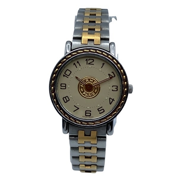 1円~最落なし エルメス セリエ SE4.220 クォーツ 時計 腕時計 レディース☆0318拍卖