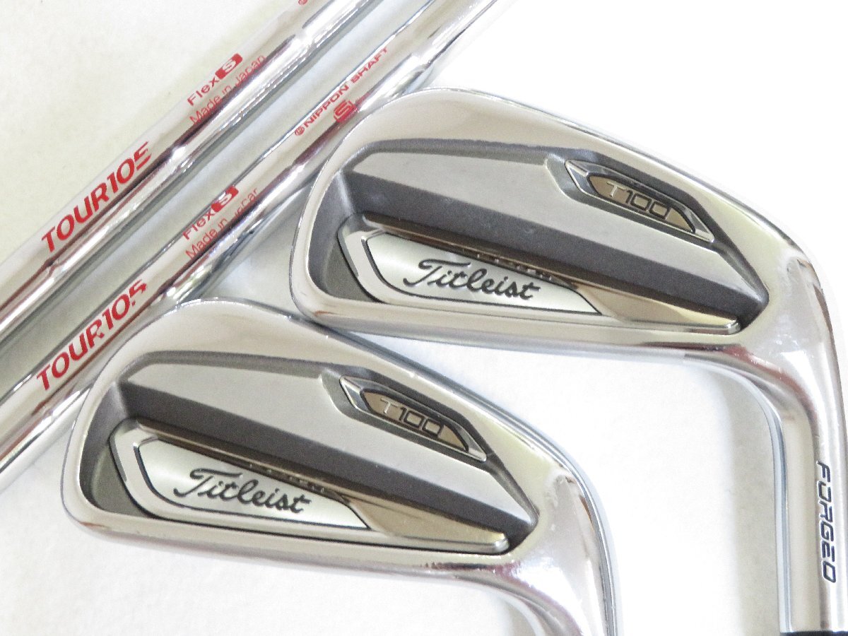 タイトリスト T100 2019 5本 MODUS3 TOUR105 FLEX=S 拍卖