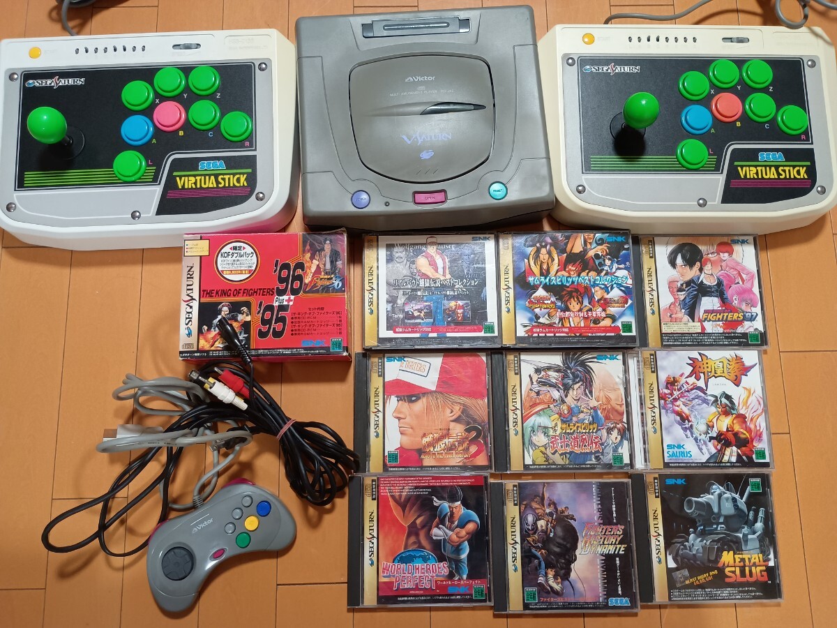 Vサターン 本体 SNKソフト 10本セット拍卖