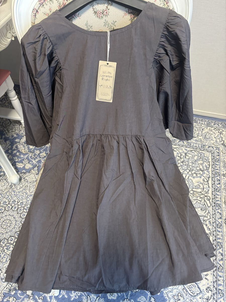 新品未使用タグ付き LLサイズ 大きい 着痩せ フレアチュニック カットソー トップス 即決あり拍卖