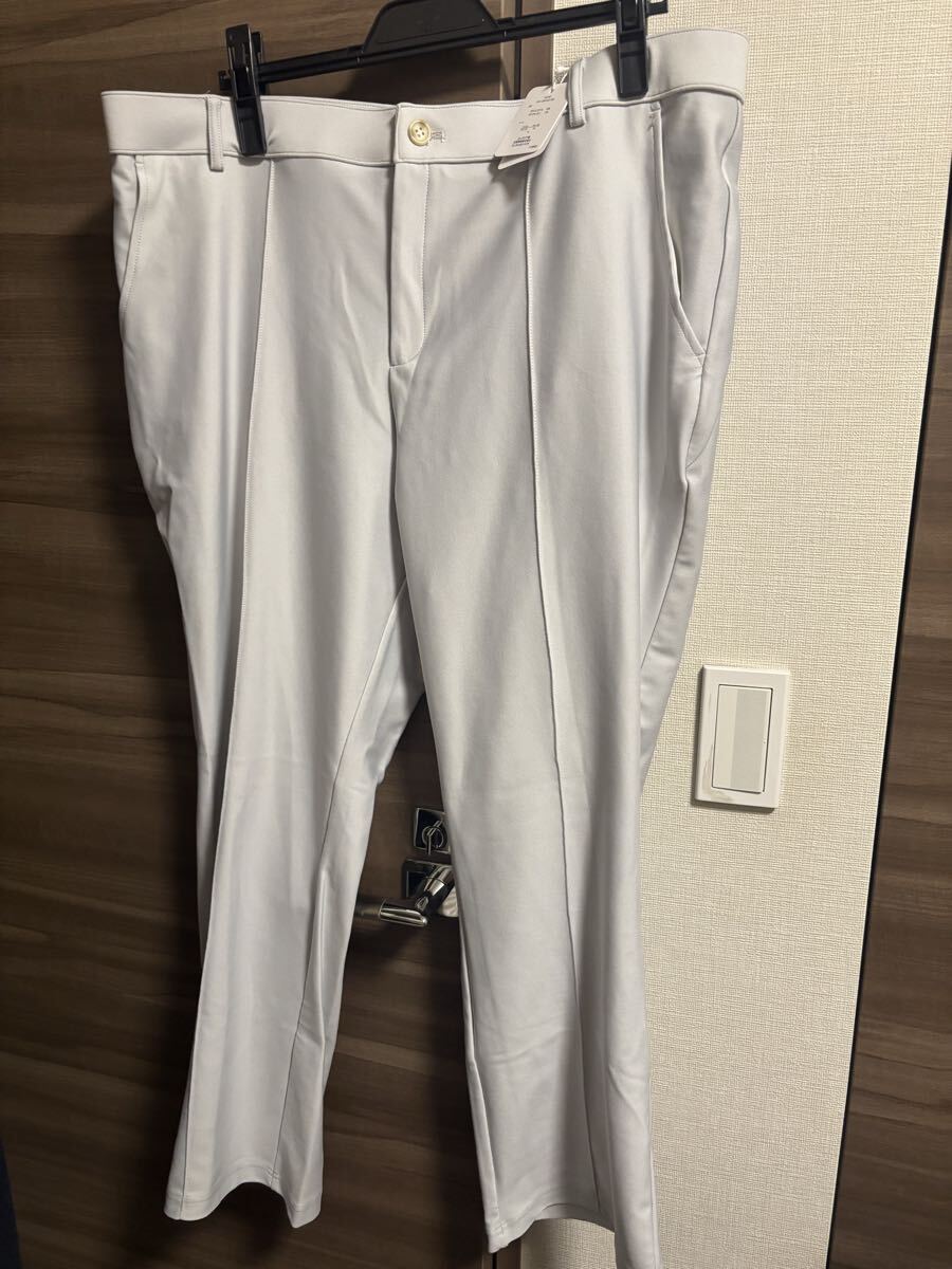 新品未使用 5Lサイズ 大きい ウエスト伸縮 らくらく カジュアルパンツ レディース スラックス 即決あり拍卖