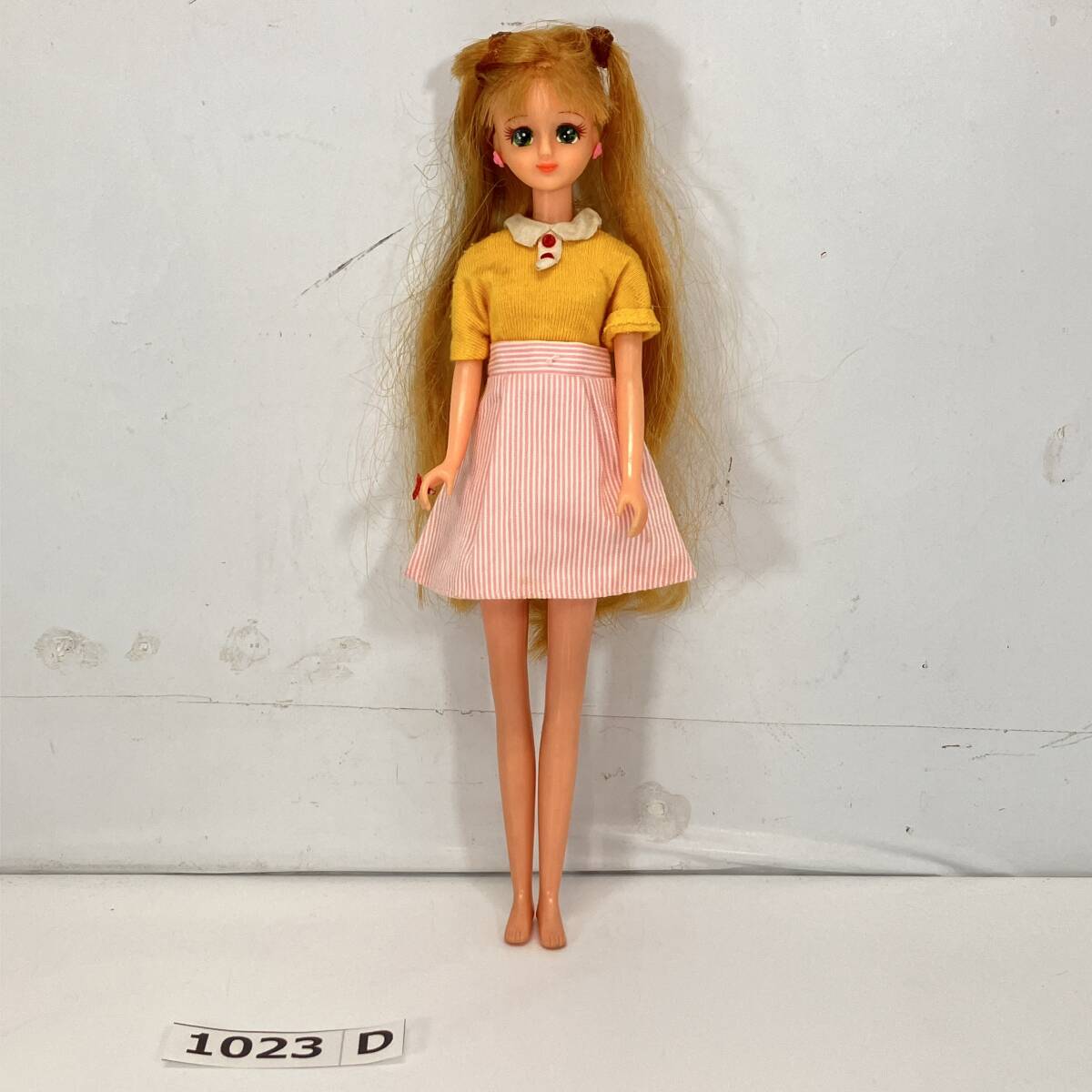 (志)TAKARA/タカラ ジェニーフレンド 初代 緑目 フローラ レディマリアボディ 着せ替え人形 ドール 当時物 希少(検)リカちゃん(I)1023D拍卖