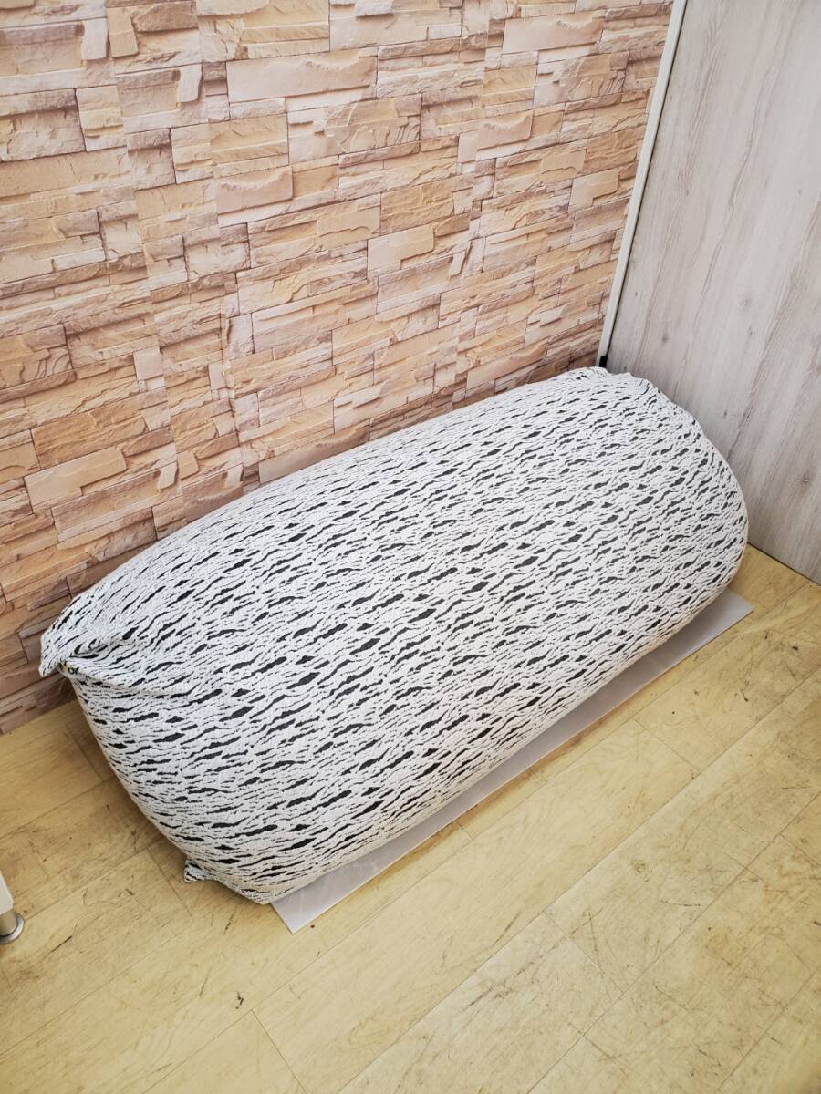 ヨギボー Yogibo Luxe Max ライトグレー ラックス マックス ビーズソファー 定価38,500円拍卖
