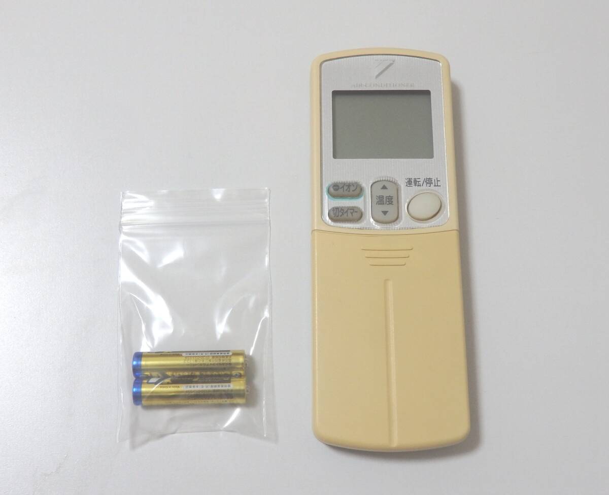 送料185円 動作可 中古リモコン ダイキン エアコン ARC432A25 中古電池付拍卖