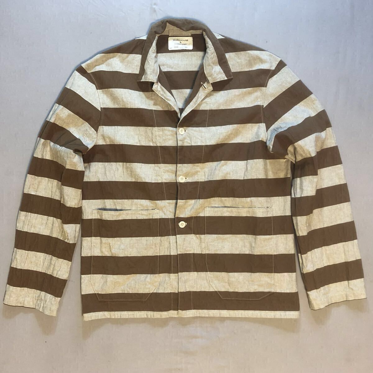 Warehouse ウエアハウス 囚人 プリズナー ジャケット カバーオール 44 極美品拍卖