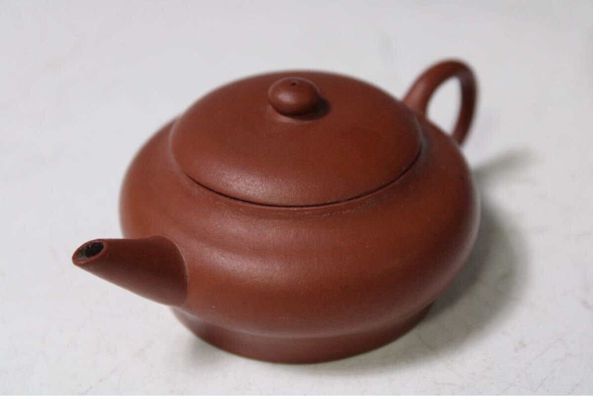 【英】B343 孟臣 水平銘 紫砂急須 中国美術 朝鮮 煎茶道具 茶注 茶器 紫泥 骨董品 美術品 古美術 時代品 ba拍卖